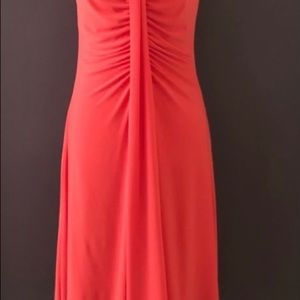 Bisou Bisou Coral Dress - Size 8 Coral Dress